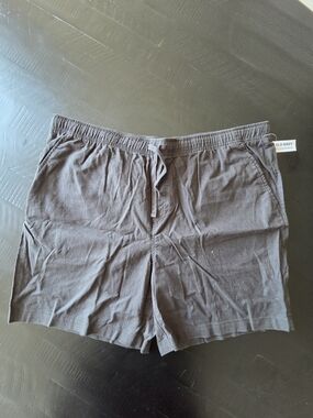 Old Navy Men's Charcoal Drawstring Athletic Shorts